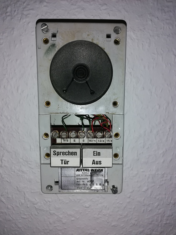 Ritto 6000 Wechselsprechanlage mit Opener verkabeln - Questions - Nuki