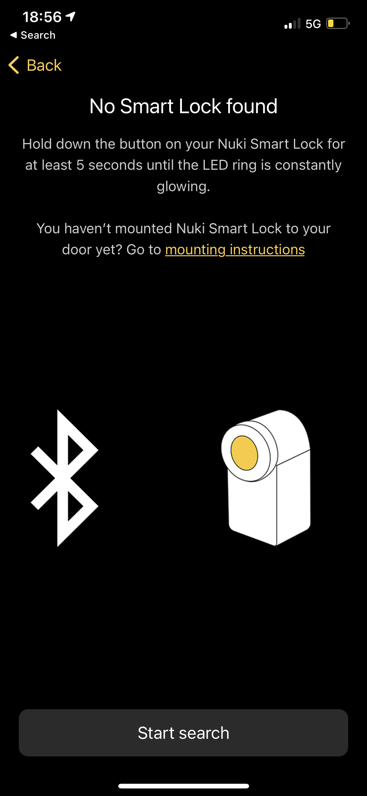 Setting up a Nuki Lock